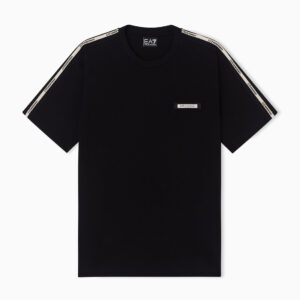 EA7 - Tape Logo T-Shirt - Black