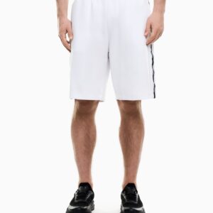 EA7 - Tape Logo Shorts - White