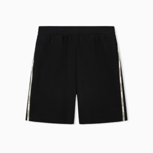 EA7 - Tape Logo Shorts - Black
